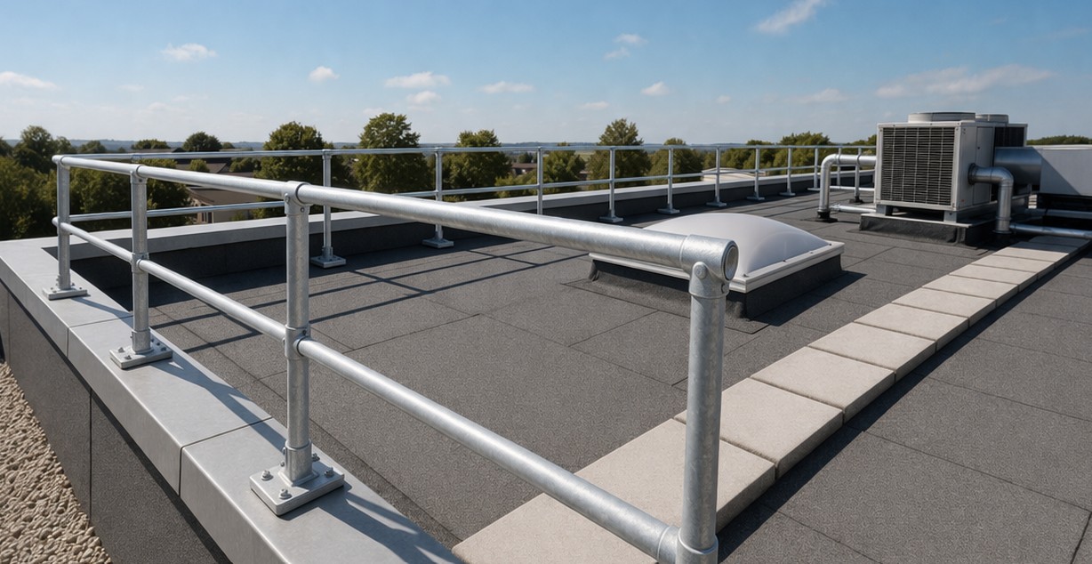 Is collectieve valbeveiliging op platte daken verplicht?